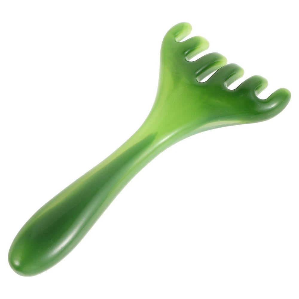 Head Massager for Headaches Scalp Scratcher Tool Gua Sha Brush for Scalp