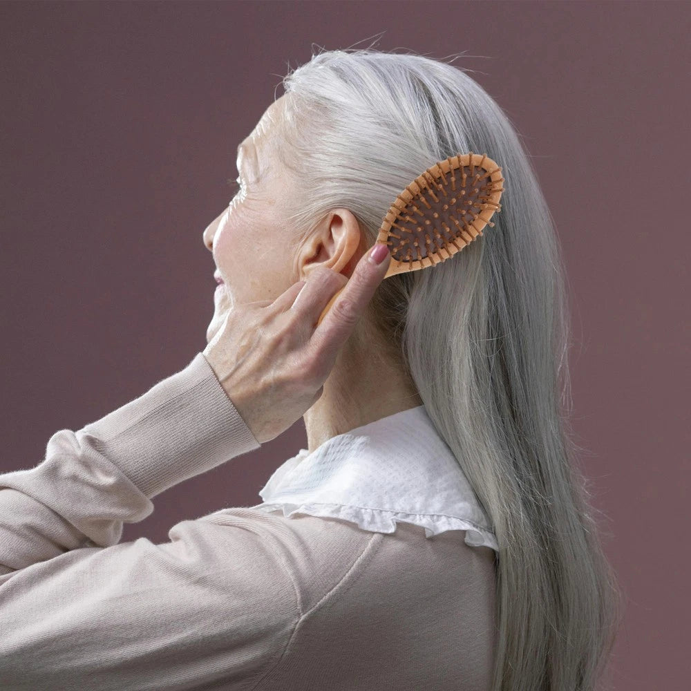 Massage Comb Travel -finger Massaging Hair Scratcher for Scalp