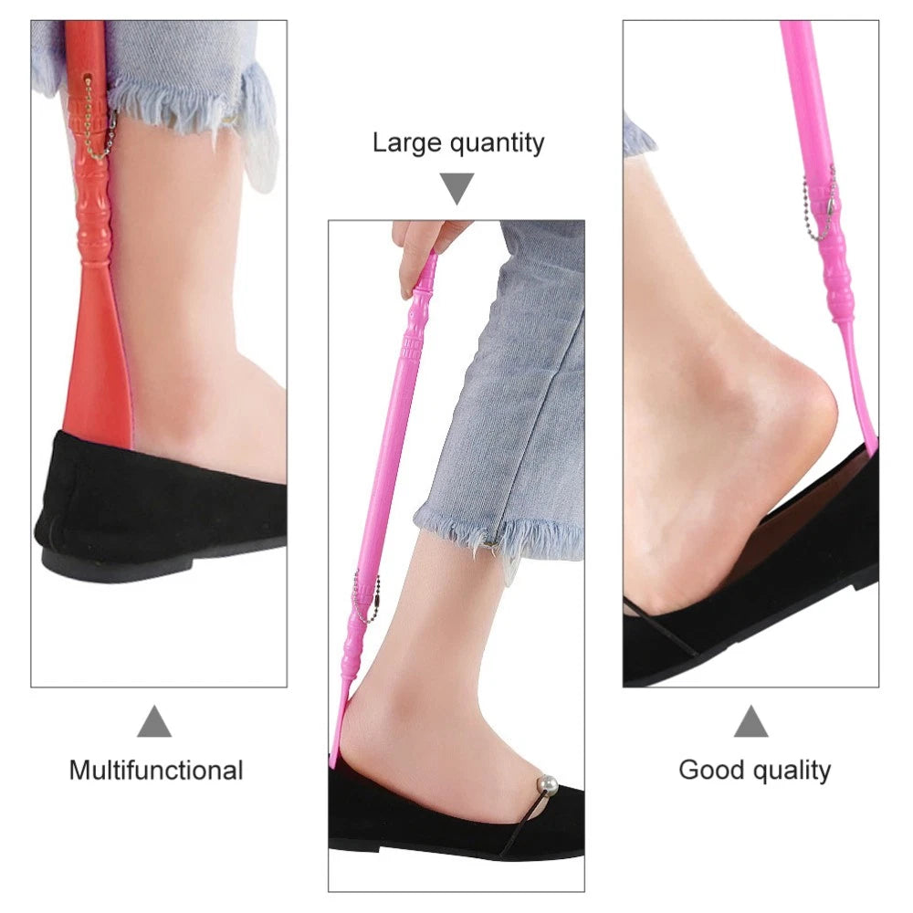 6 Pcs Massage Shoes Wearing Helper Scratcher Backscratcher Horn