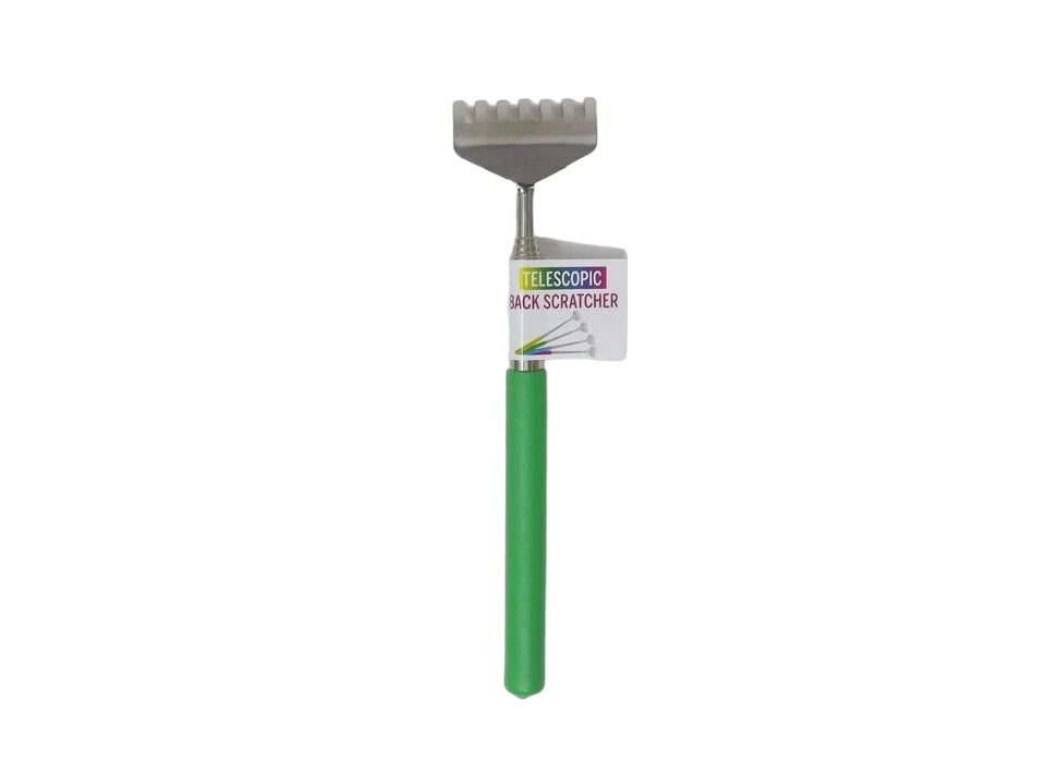 Green Telescopic Back Scratcher - New