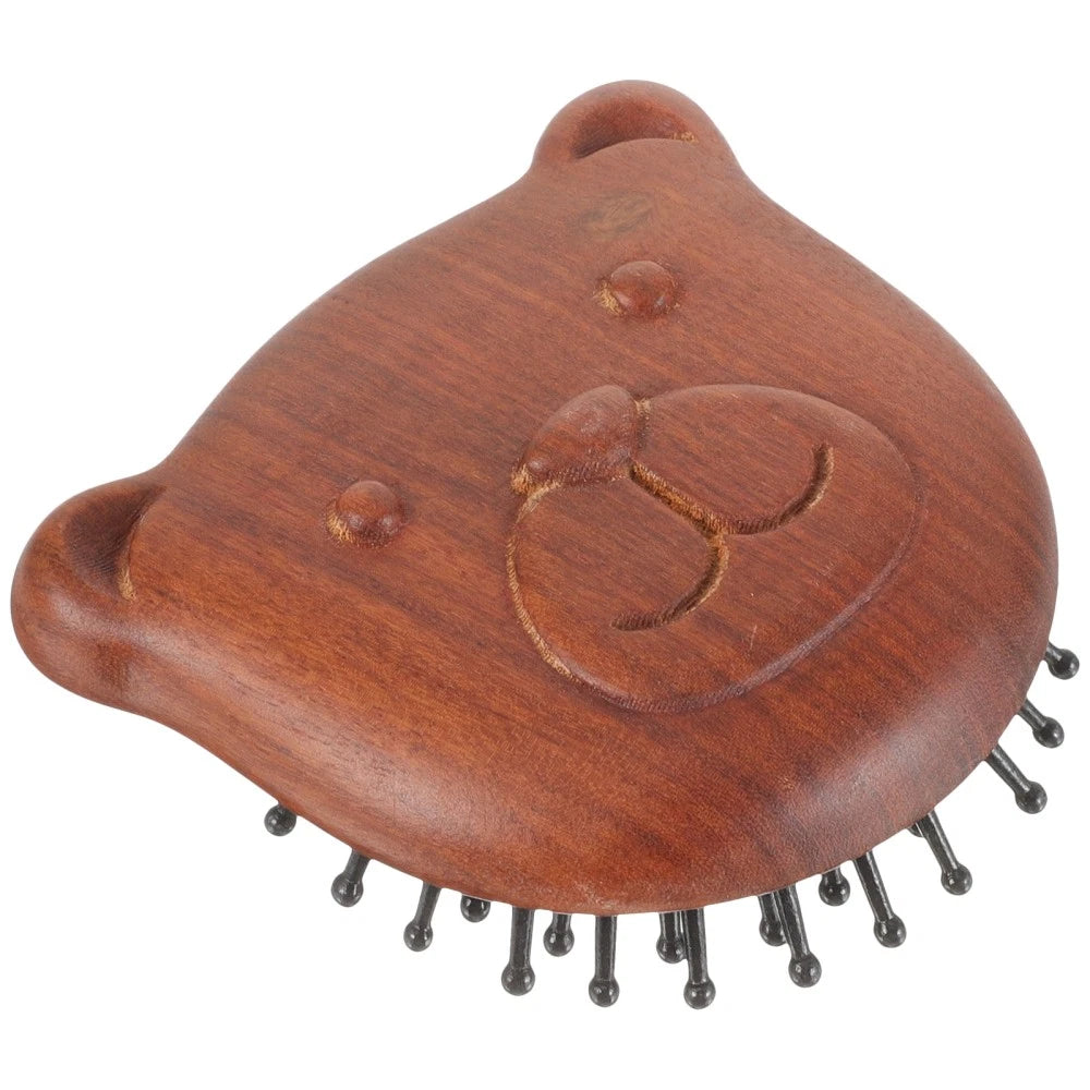 Bear Massage Comb Detangle and Brush Head Scratcher Scalp Massager
