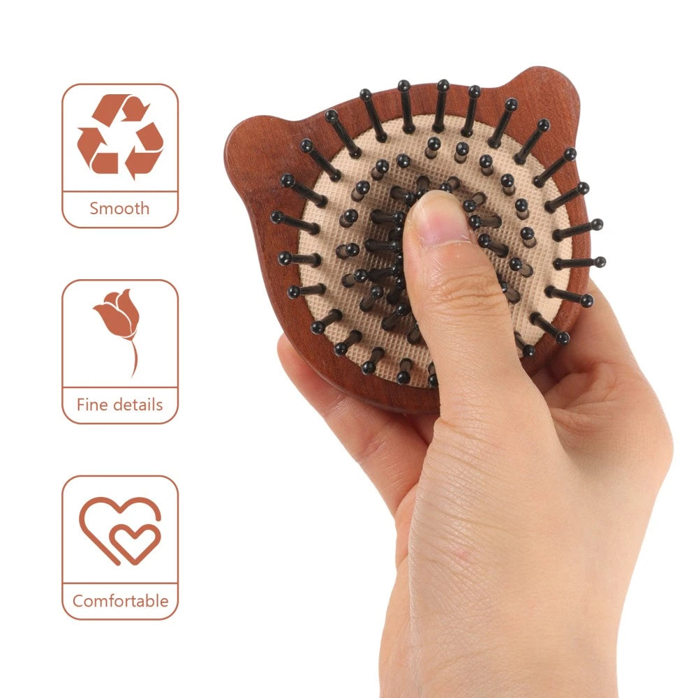 Bear Massage Comb Detangle and Brush Head Scratcher Scalp Massager