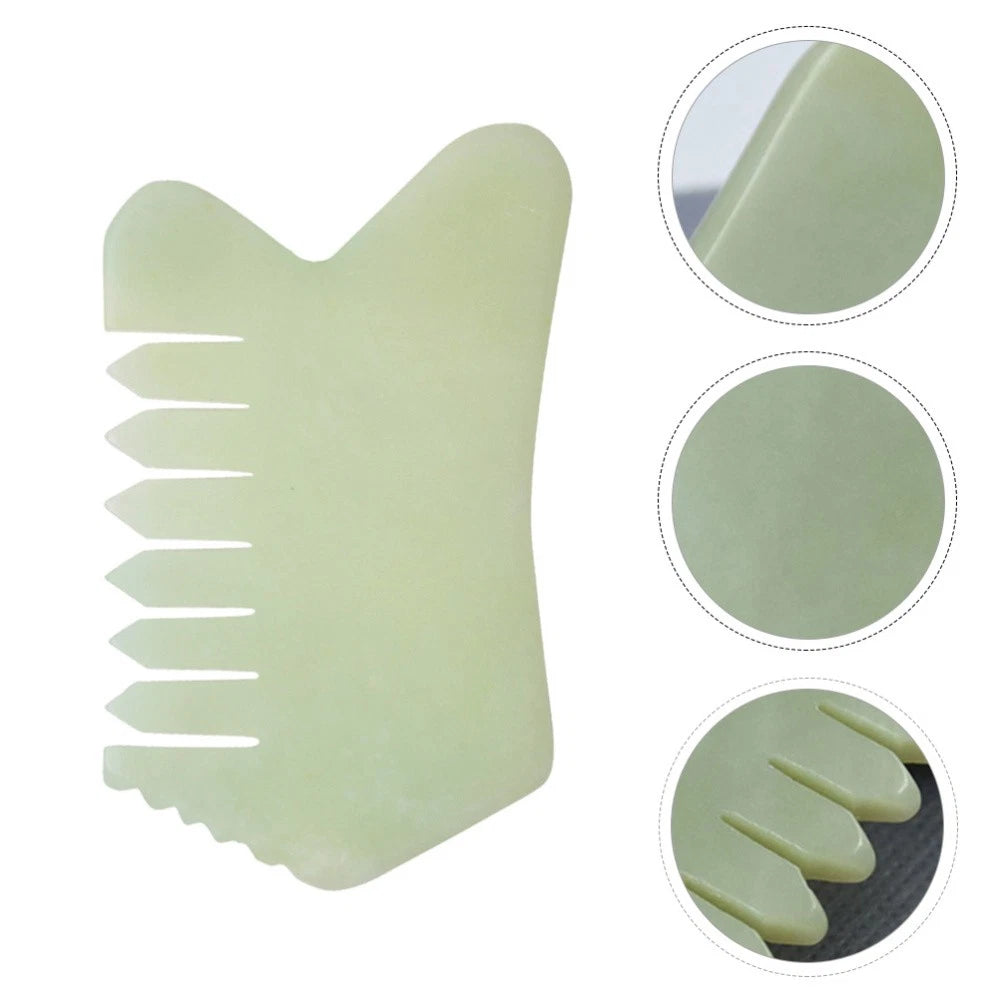 Massage Comb Scalp Scratcher Man Stone Hair Manual Massagers