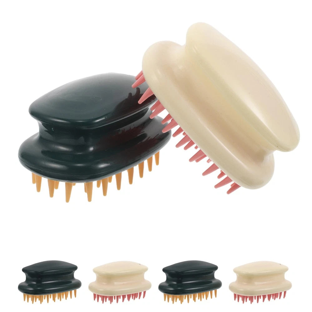6 Pcs Massage Shampoo Miss Hair Scrubber for Shower Massagerhead Scratcher