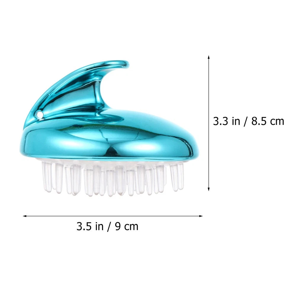 4 Pcs Silicone Anti-itching Head Scratcher Man Scalp Massager Hair Washing