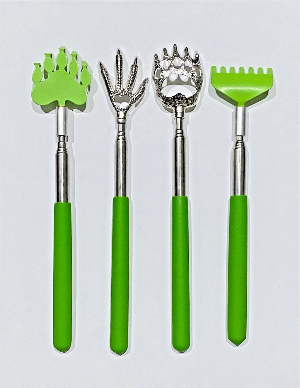 4 Pack! Nuvomed Back Scratcher Metal Portable Extendable Back Scratchers 23''