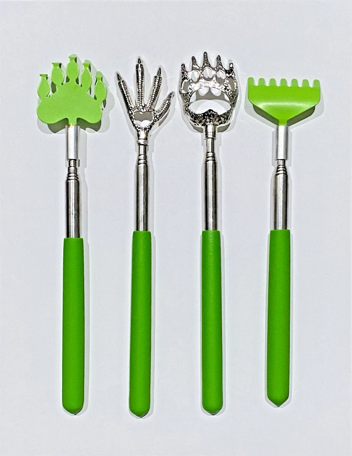 4 Pack! Nuvomed Back Scratcher Metal Portable Extendable Back Scratchers 23''