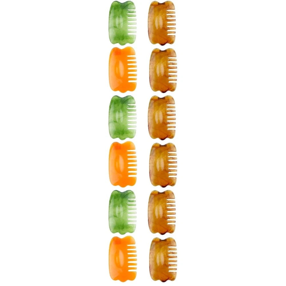 3 Pack Massage Comb Scraping Board Head Massager Scalp Scratcher