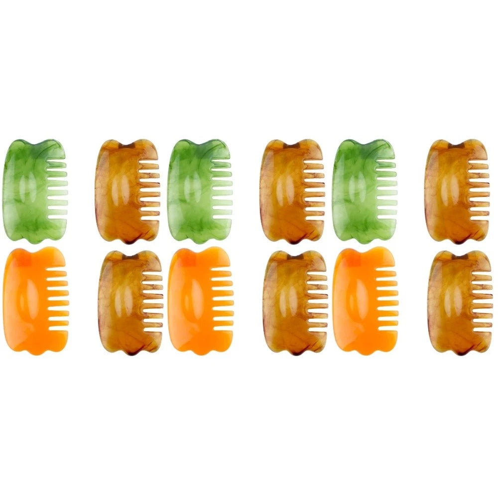 3 Count Massage Comb Scraping Board Head Massager Scalp Scratcher