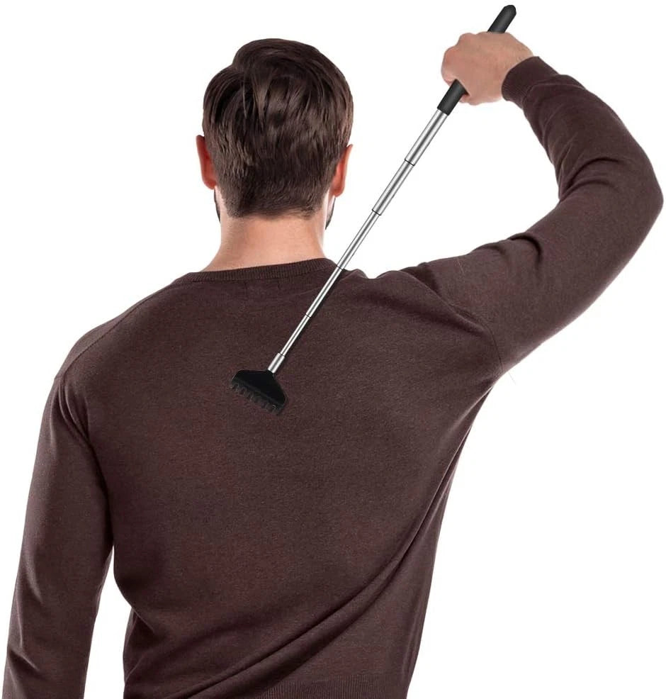 6 Pack Extendable Back Scratcher - Portable Telescoping Metal Back...