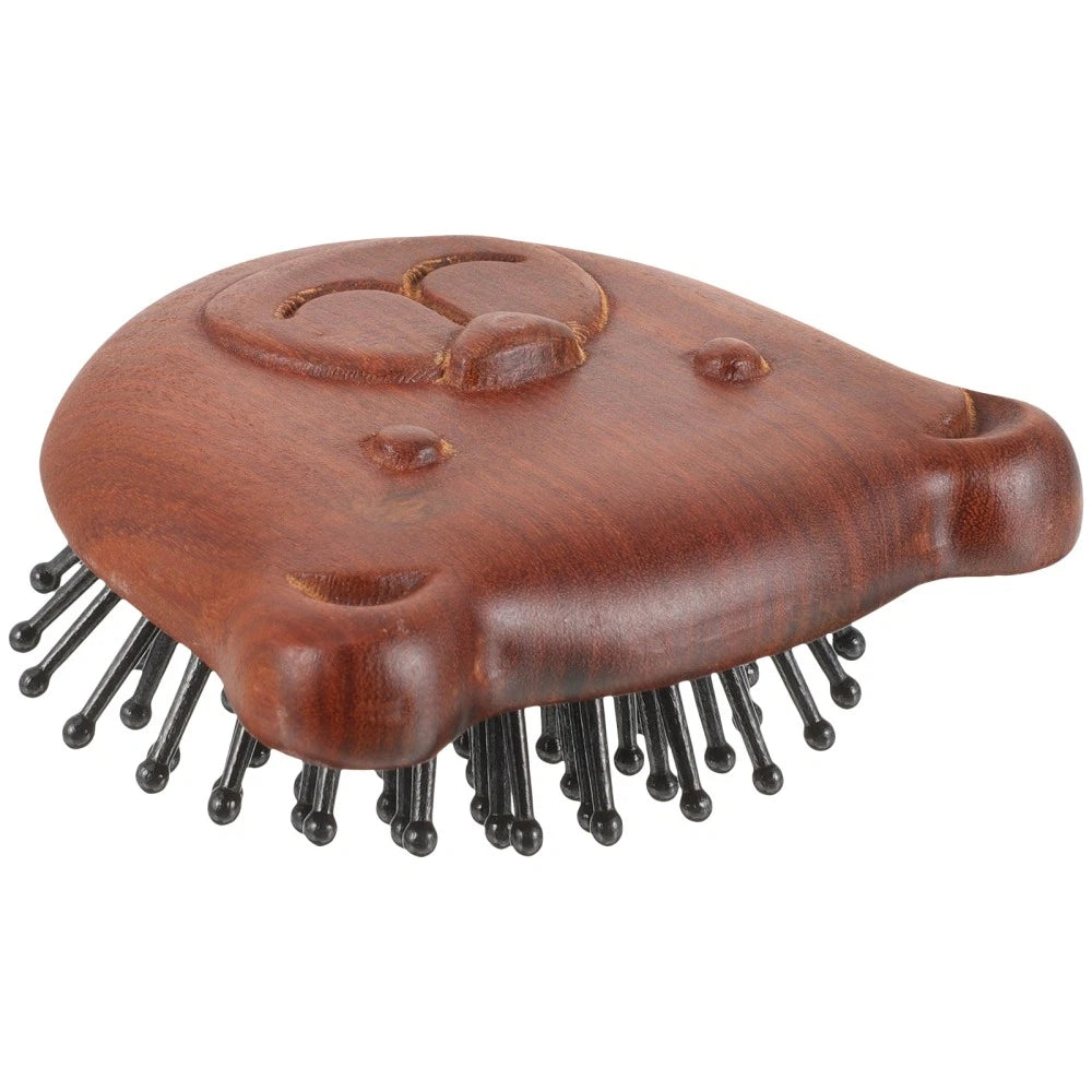 Bear Massage Comb Detangle and Brush Head Scratcher Scalp Massager