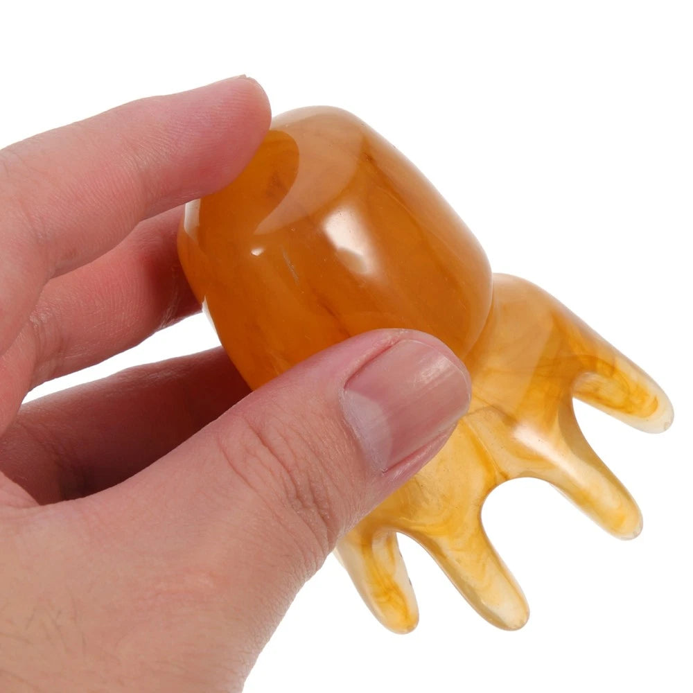 2 Pcs Scraping Comb Father Man Head Scalp Scratcher Hair Massager