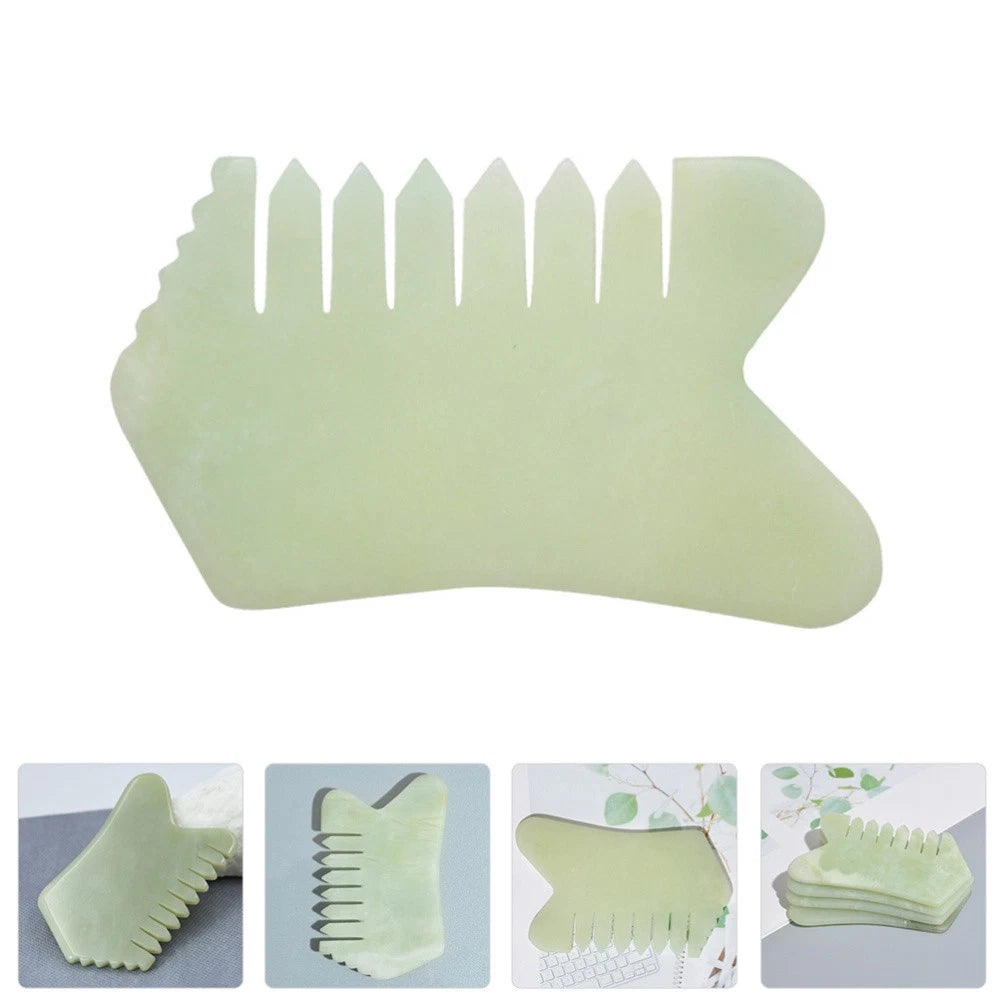 Massage Comb Scalp Scratcher Man Stone Hair Manual Massagers