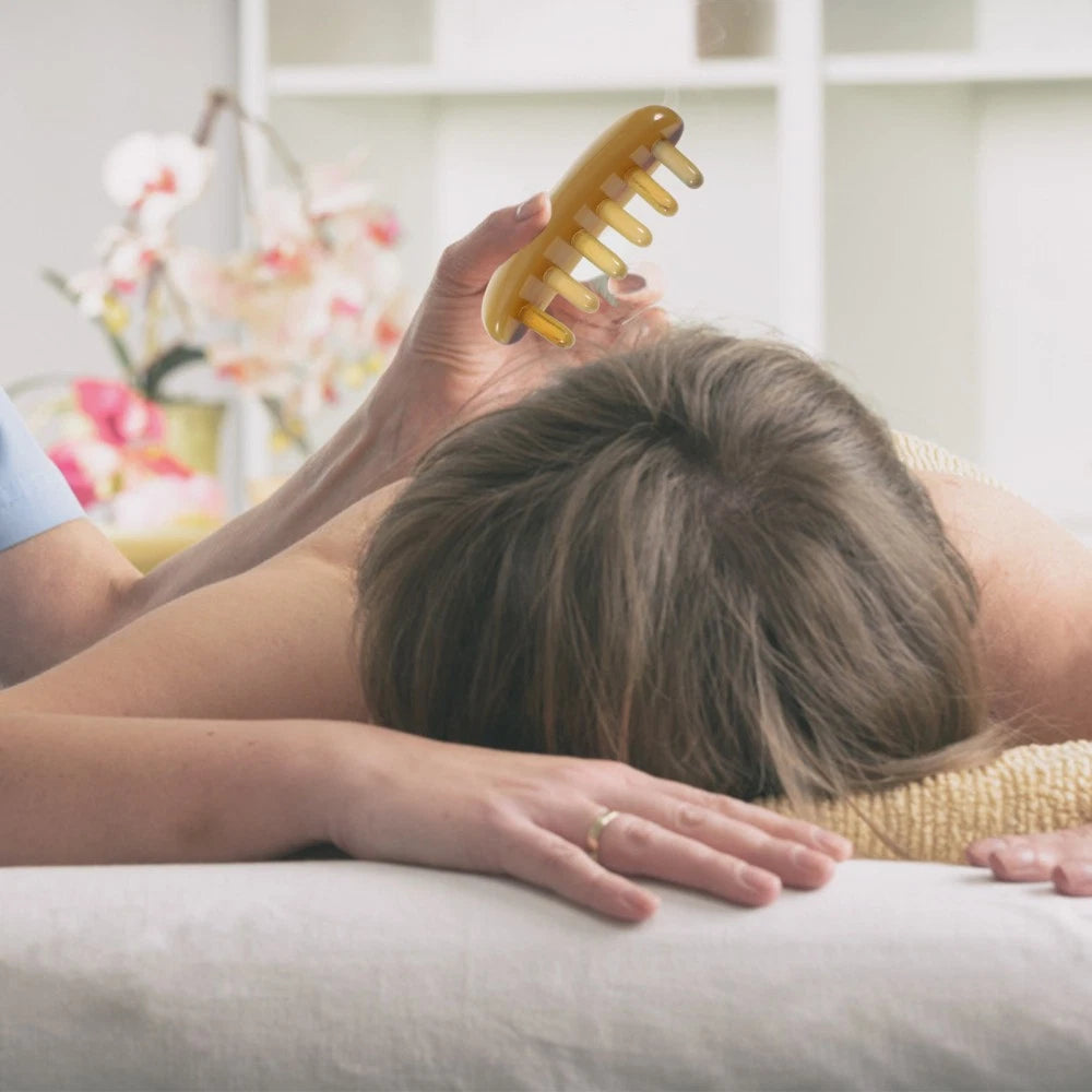 Massage Comb Sandalwood Hair Scalp Massager Men Women Miss Scalping Scratcher