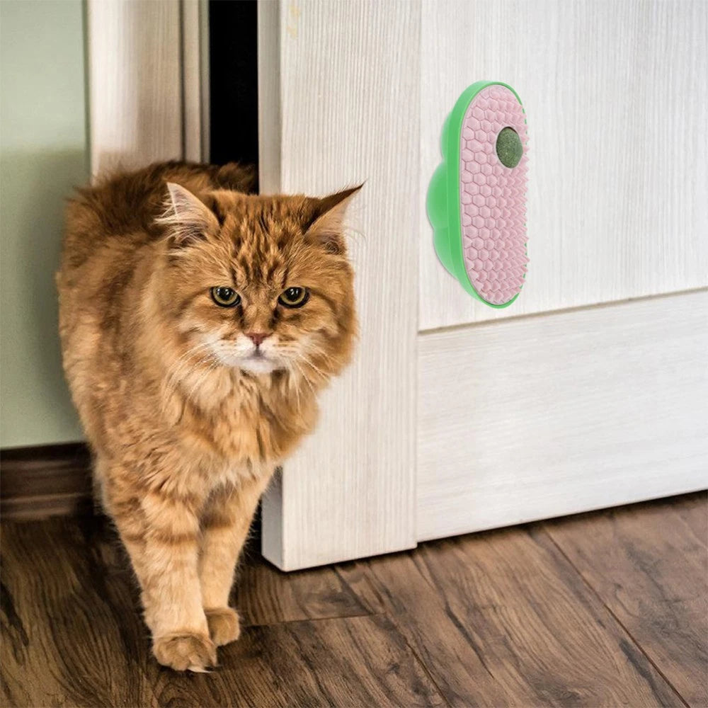 2 Pcs Cat Tickling Toys Scratchers for Indoor Cats Corner Massage Comb