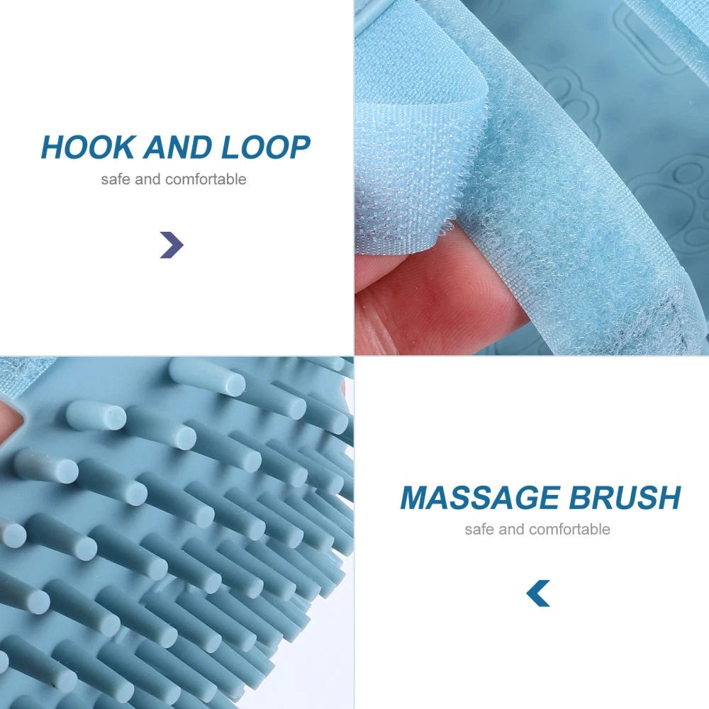 Wall Scratcher Silicone Massage Brush Bridegroom Cat Comb Massager