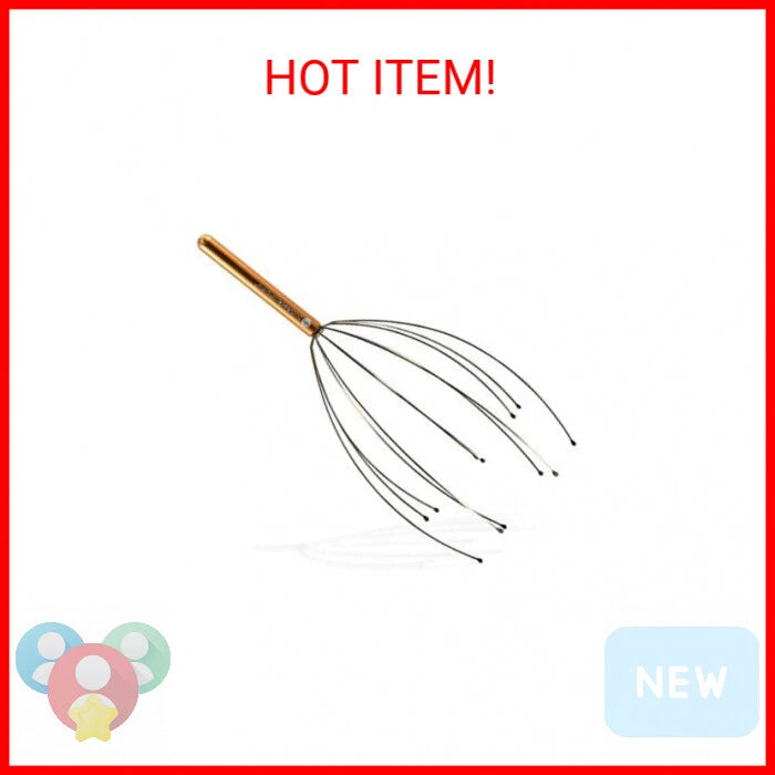 Body Back Scalp Massager, Head Scratcher, Manual Head Massager for Stress Relief