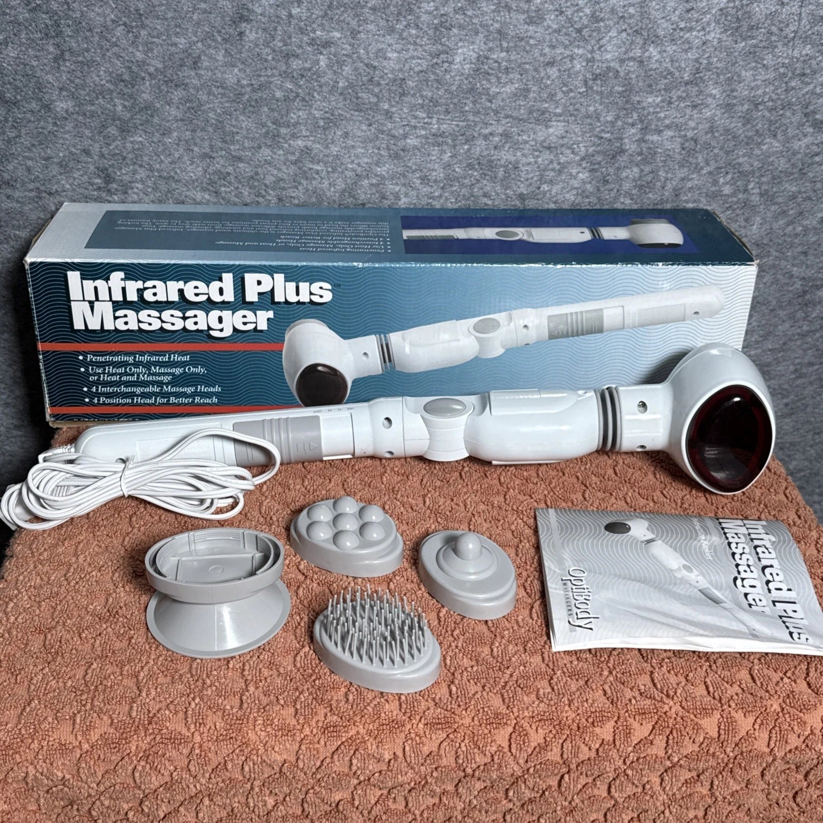 Infrared Massager DR35 Back Massage Bending 8 Ft Cord 3 Settings