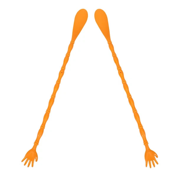 2 Pcs Itchy Claw Shoe Horn Back Massager for Itching Scratcher with
