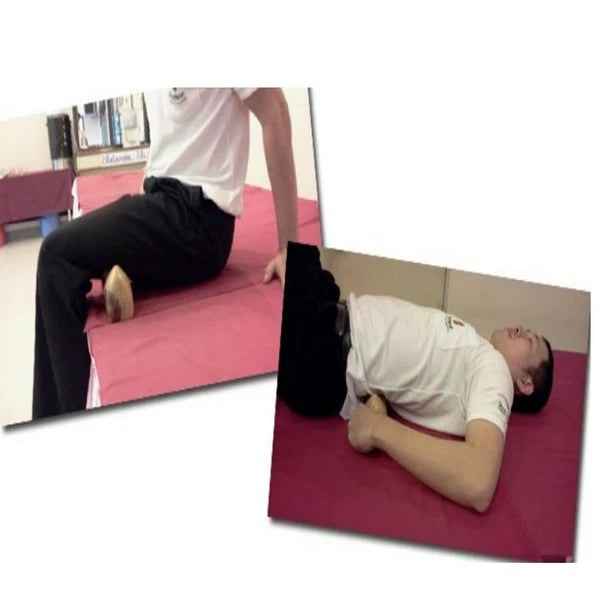 Wood Pillow Massage Back Wooden Massager Release Backache Neck Streching Spine