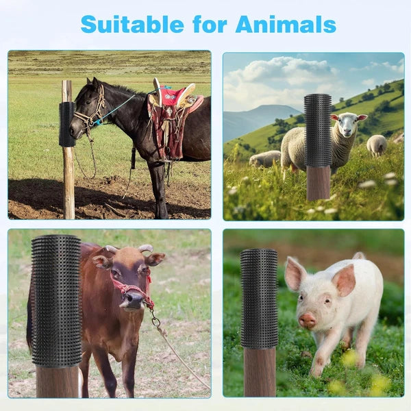 2 Pcs Horse Cattle Scratchers, Horse Scratching Post, Super Soft Massage Brush K