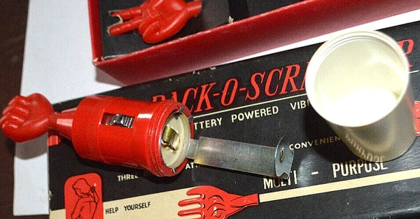Vintage Multi-Purpose Back-O-Scratcher Battery Powered Vibrator