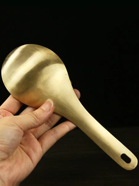 Smooth Copper Gua Sha Spoon Massage Acupuncture Scraper Health Therapy Tool