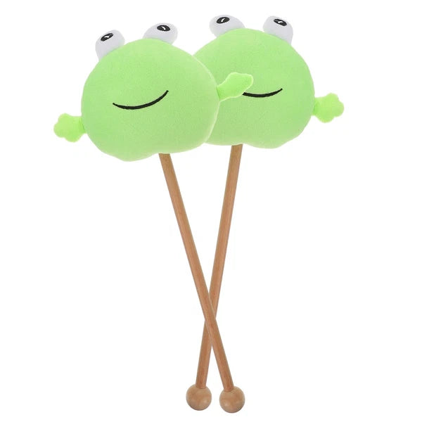 2 Pcs Knock Back Stick Child Scratcher Cartoon Massaging Bars Massage Hammers