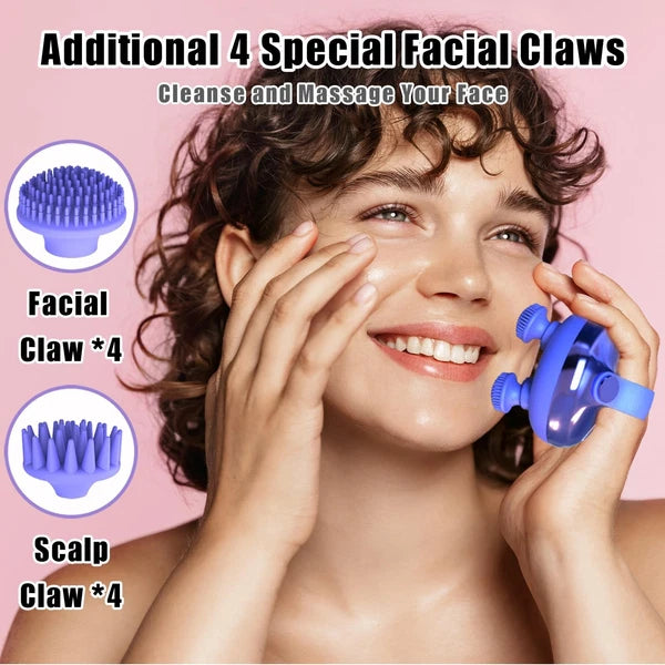 Scalp Massager Electric, Portable Scalp Massager Tool, Waterproof Head Massag...