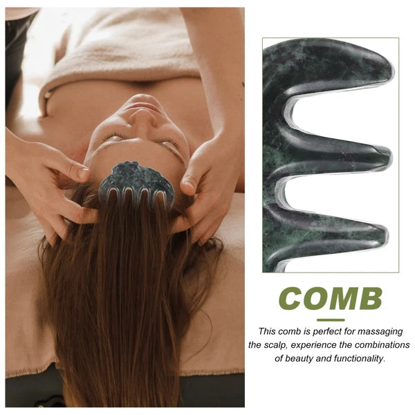Comb Massage for Hair Message Essential Oil Scalp Scratcher