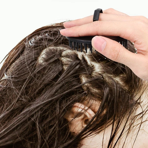 6 Pcs Head Massager Dandruff Comb for Women Hair Scratcher Scalp