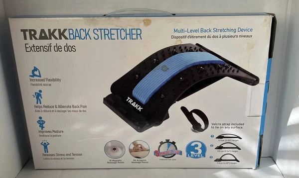 Posture Relief Magic Back Stretcher Lower Lumbar Pain Acupuncture Back Massager