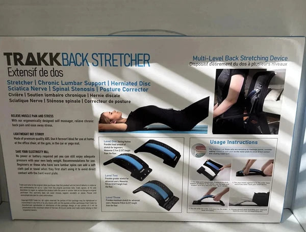 Posture Relief Magic Back Stretcher Lower Lumbar Pain Acupuncture Back Massager