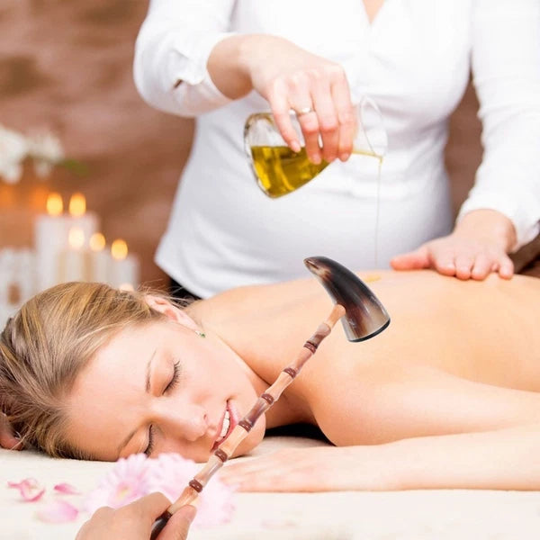 Itchy Horns Extendable Back Scratcher Scrap Massager Portable Body Ox Hammer