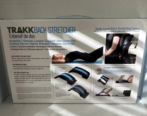 Posture Relief Magic Back Stretcher Lower Lumbar Pain Acupuncture Back Massager