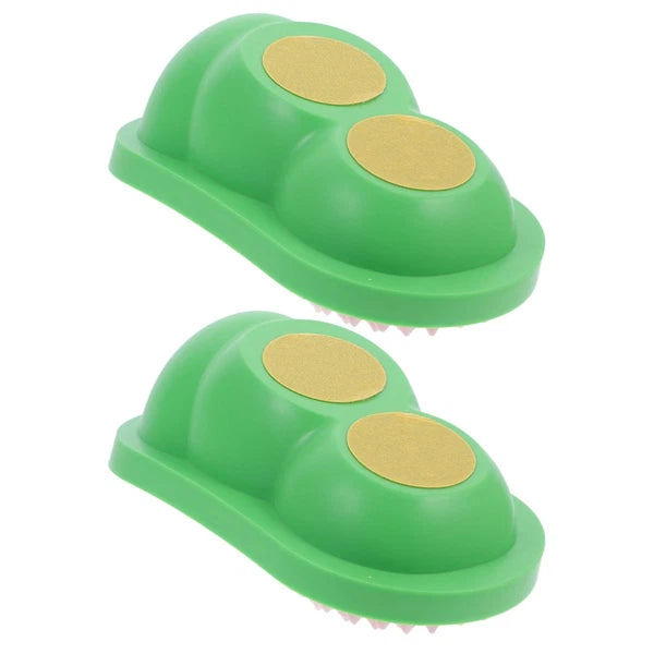 2 Pcs Cat Tickling Toys Scratchers for Indoor Cats Corner Massage Comb