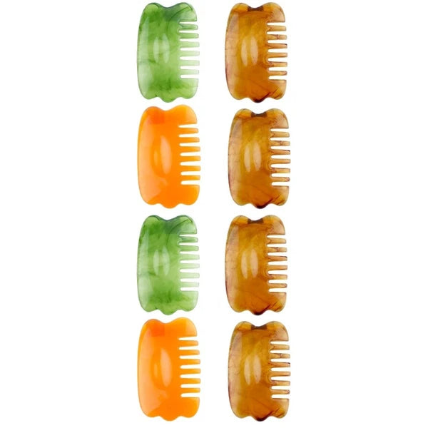 2 Pieces Massage Comb Board Head Massager Scalp Scratcher