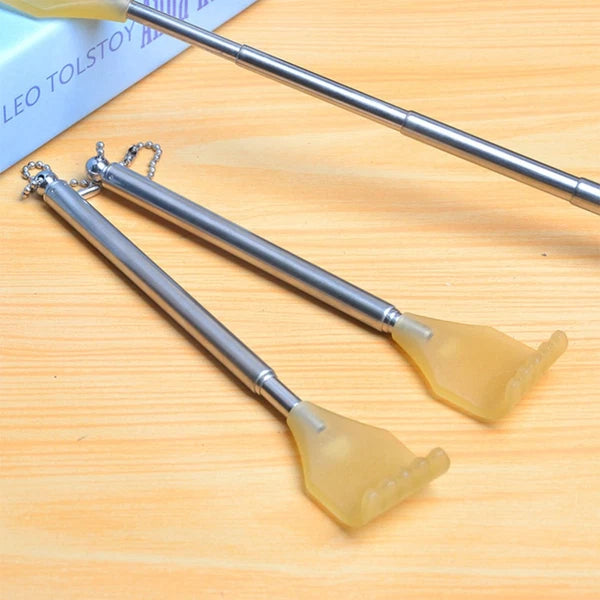 3 Pack Plastic Head Horns Tickled Novelty Back Scratcher Scratcheer Massage
