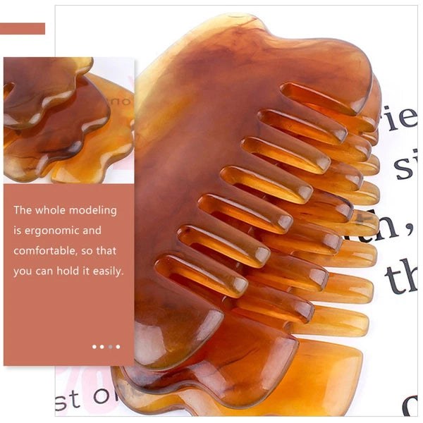 Set of 3 Massage Comb Scraping Board Scalp Head Massager Scratcher