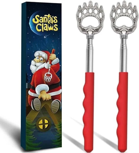 Santa's Claws Telescopic Back Extendable Scratcher 2 In Box Perfect Gift NEW