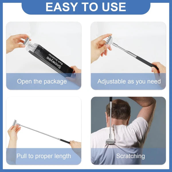 Snowyee Backscratchers Back Scratcher for Women Men 3PCS Includes Bear Claw H...