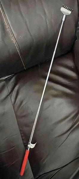 Manual Extendable Back Scratcher - Red NWT - Fast Ship