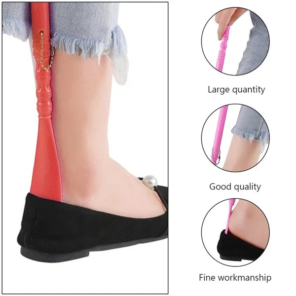 6 Pcs Massage Shoes Wearing Helper Scratcher Backscratcher Horn