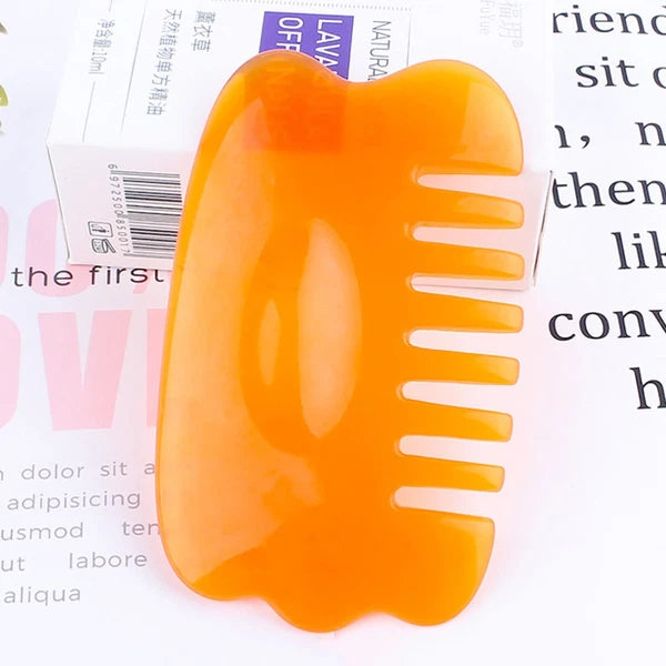 3 Count Massage Comb Scraping Board Head Massager Scalp Scratcher