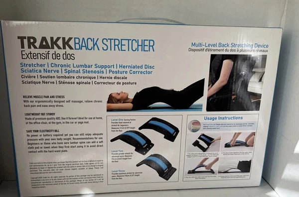 Posture Relief Magic Back Stretcher Lower Lumbar Pain Acupuncture Back Massager