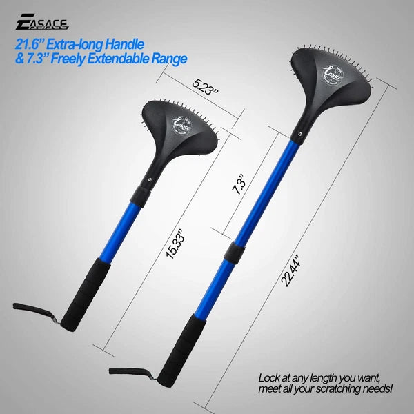Telescopic Back Scratcher with Long Handle 21.5 Inch Adjustable Backscratcher...