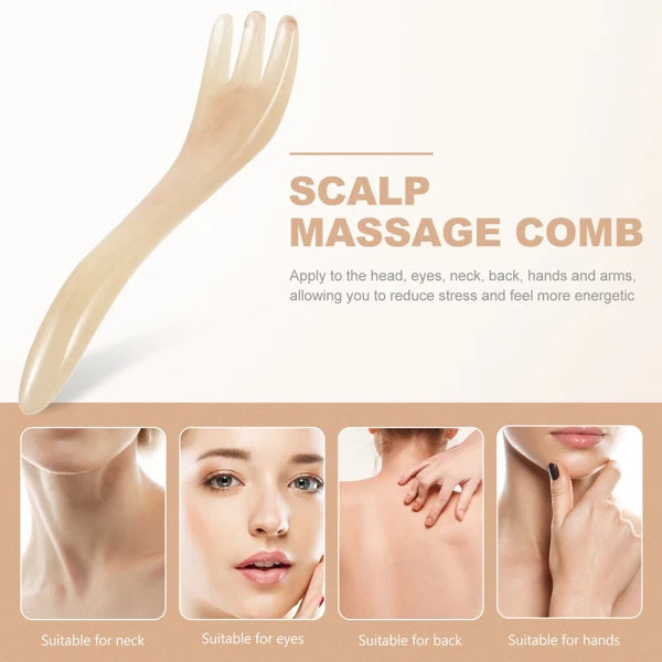 Three-claw Massage Brush Massager Scalp Scratcher Comb