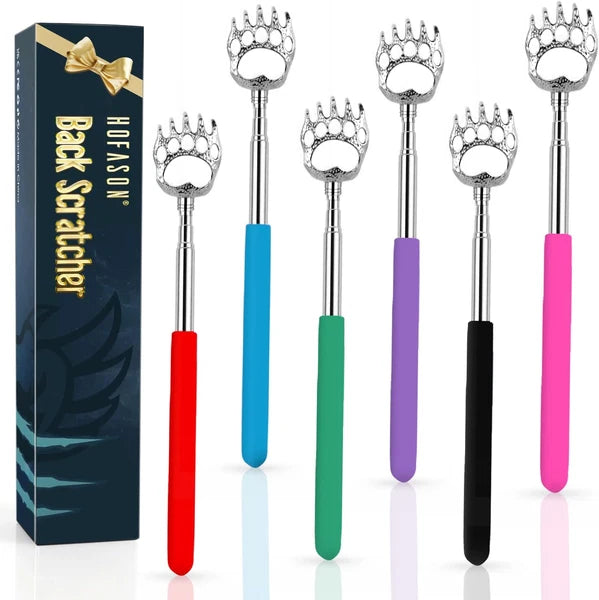 6 Pack Back Scratcher Fathers Day Dad Gifts, White Elephant Gifts for Adults, St