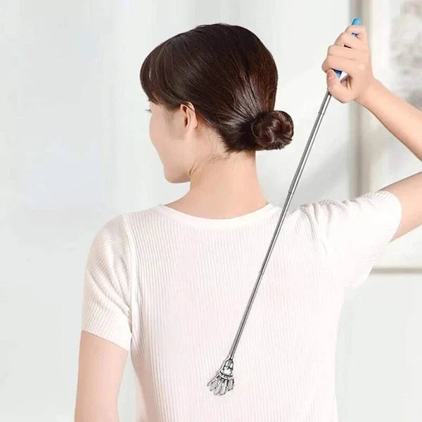 NNEOBA Telescopic Back Scratcher Extendable Claw Massage Random Color