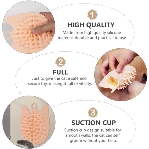 Cat Massage Comb Brushes Grooming Products for Cats Pet Scratcher